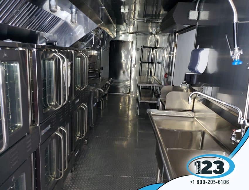 26ft Military Bulk Kitchen: National Catering Business equipment reference
