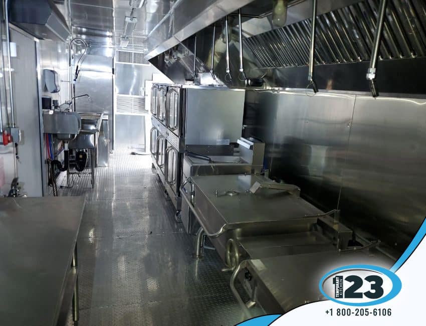 26ft Military Bulk Kitchen: National Catering Business equipment reference